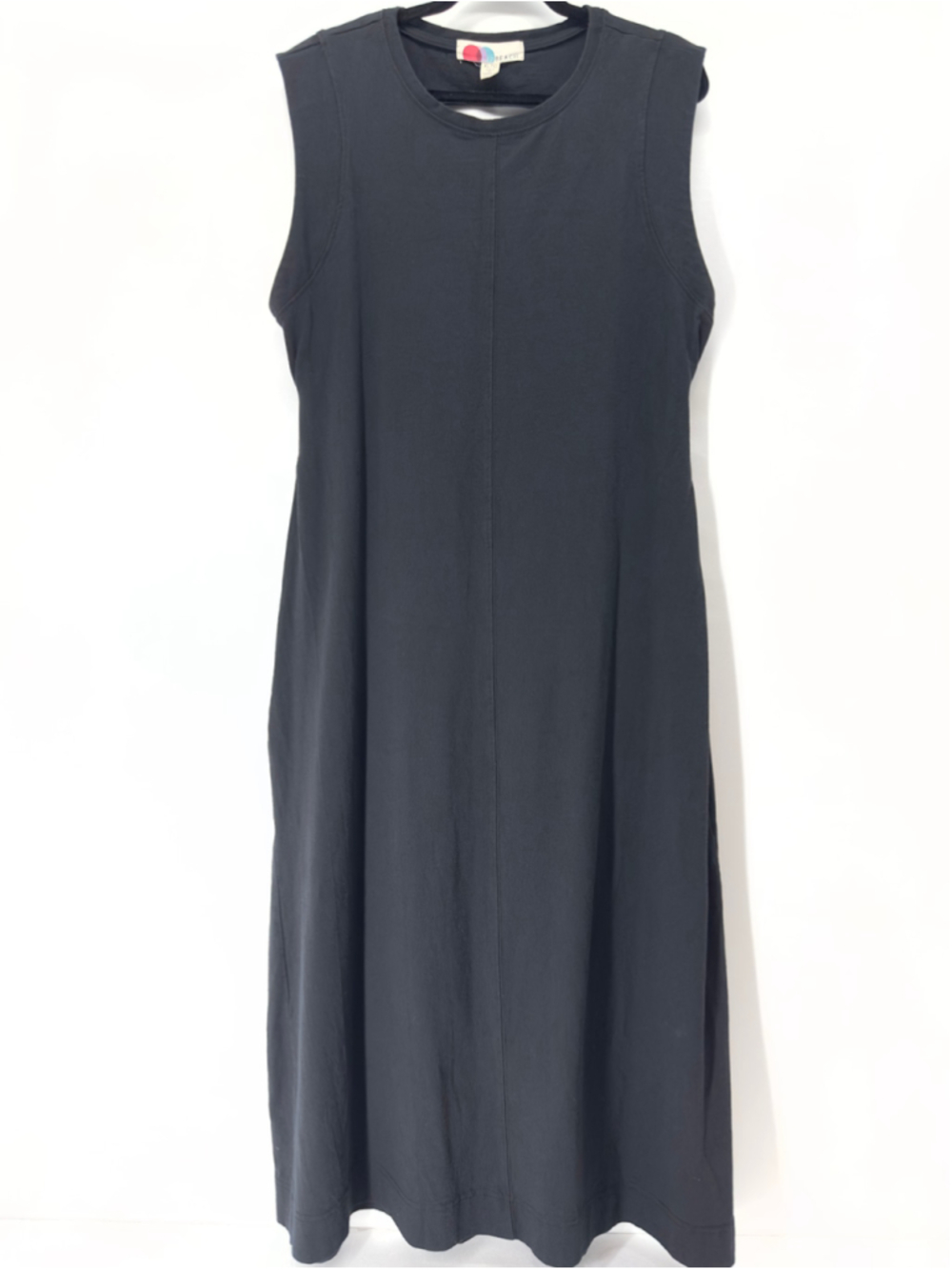 FREE PEOPLE FP BEACH Simone BOHO BLACK Sleeveless Maxi Dress WOMENS XL